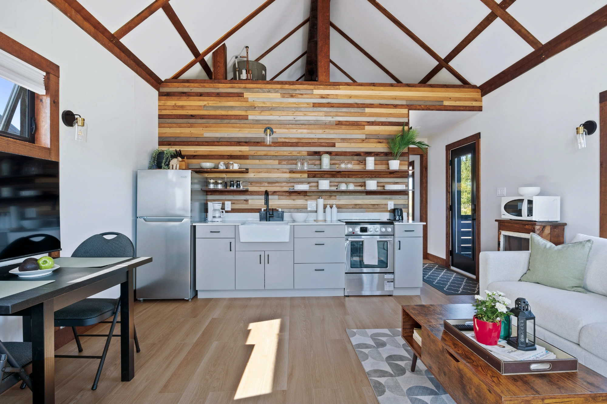The Birch Living Room and Kitchen