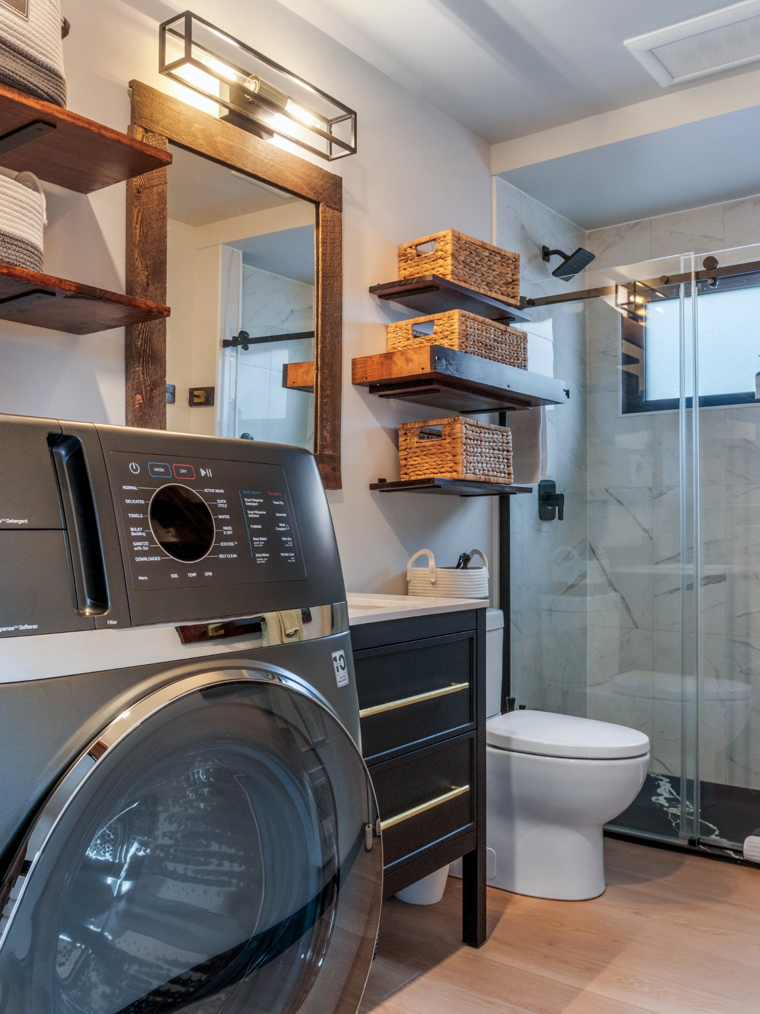 The Birch Bathroom and Laundry